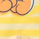 Looney Tunes Bebé Unissexo Básico Manga comprida Macacão Amarelo