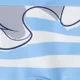 Looney Tunes Bebé Unissexo Básico Manga comprida Macacão Azul Céu