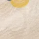 春秋印花嬰兒漁夫帽，防曬棉質 黃色
