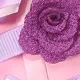18pcs/set Multi-style Hair Accessory Sets for Girls (The opening direction of the clip is random) Light Purple