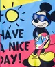 Disney Mickey and Friends Menino Costuras de tecido Infantil Conjuntos Azul