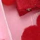 18 قطعة / مجموعة إكسسوارات شعر متعددة الأنماط للبنات (اتجاه فتح المشبك عشوائي) أحمر