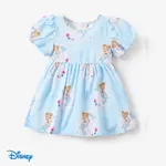 Disney Princess 1pc Baby/Toddler Girls Character Puff-Sleeve Dress Blue