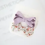 Paquete de 2 accesorios para el cabello de mariposa dulce y linda niña para niños pequeños / niños Púrpura