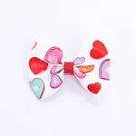 Toddler/kids/adult Sweet Colorful Love Heart Butterfly Hair Clip White