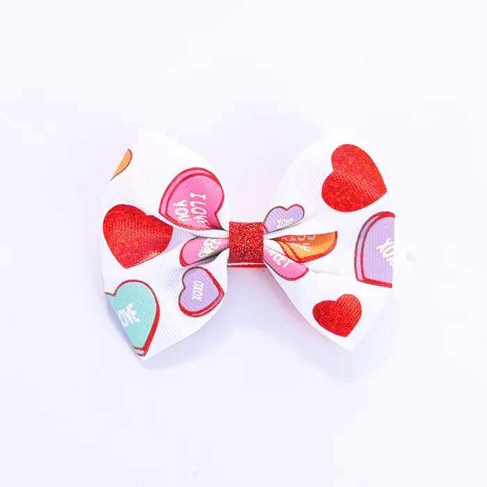 Toddler/kids/adult Sweet Colorful Love Heart Butterfly Hair Clip