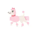 Toddler/kids Girl Sweet Cute Cartoon Pet Dog Shaped Vacation Style Hair Clip Color-A