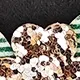 Bambino/bambini Ragazza Dolce St. Patrick's Day Glitter Unicorno Copertura Completa Clip Per Capelli Nero