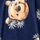 Disney Winnie the Pooh Bebé Unissexo Infantil Manga comprida Macacão curto azul tibetano