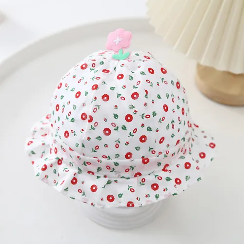 Chapeau de soleil Baby Sweet avec motif floral