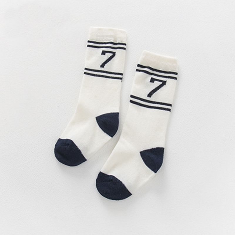 

Baby/toddler Collegiate Style Athletic Mid-Calf Socks