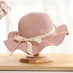 Sombrero para el sol dulce de verano de niña para niños pequeños / niños  Rosado