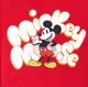 Disney Mickey and Friends Family Matching Character Print T-shirt/Jumpsuit Red