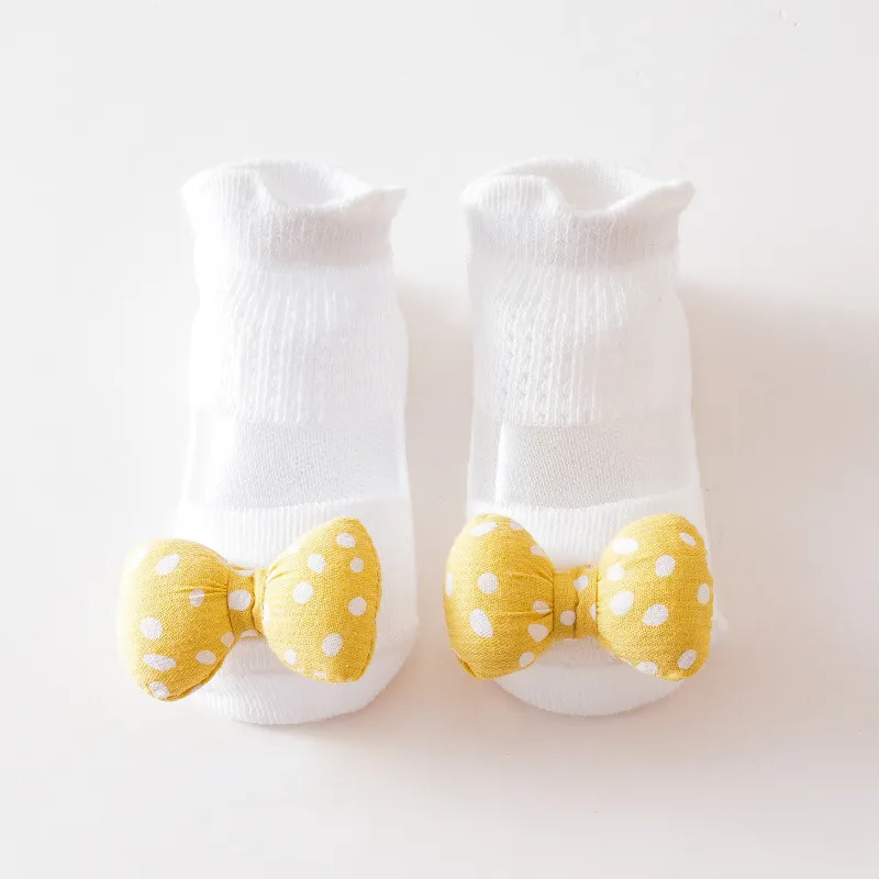 

Baby/Toddler Girl Sweet Style Polka Dots Bow Embellishment Tulle Socks