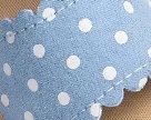 Baby Girl/Boy Casual Polka Dots Walking Sandals Blue