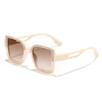 Toddler/crianças Glitter Óculos Moda com Caixa Branco Cremoso