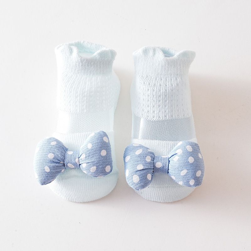 

Baby/Toddler Girl Sweet Style Polka Dots Bow Embellishment Tulle Socks