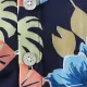 2 Stück Kleinkinder Jungen Revers Avantgardistisch Tropische Pflanzen und Blumen Hemd-Sets Armeegrün