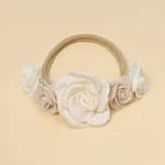 Baby Girl Sweet Style 3D Rose Flower Decor Headband  Color-D
