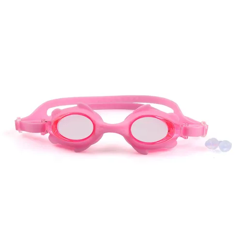 Niño pequeño / niños Niña / niño Linda forma de pez Impermeable a prueba de niebla gafas de natación