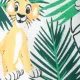 Disney König der Löwen 2 Stück Kleinkinder Jungen Kindlich Palmenblatt Hemd-Sets cyan