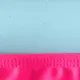 2 unidades Criança Menina Manga cava Cor sólida Fato de banho Rosa Quente
