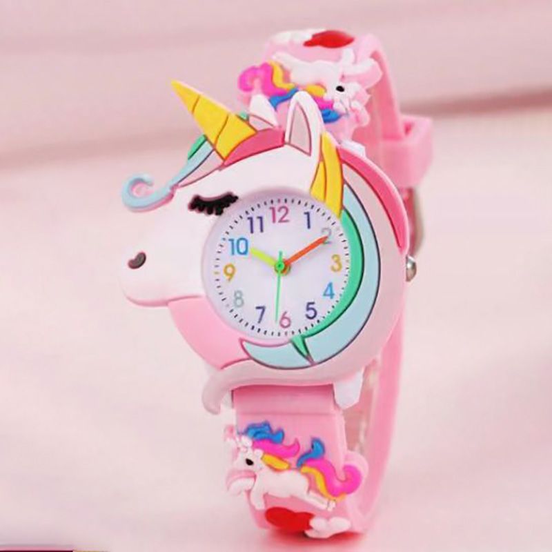 

Toddler Girl Sweet Style Unicorn Design Watch