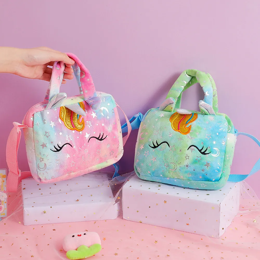 Toddler/kids Girl Sweet Style Unicorn Bags with Strap  Colorful big image 1