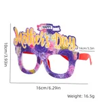 Toddler/kids Girl/Boy Mother's Day Celebration Glasses Purple