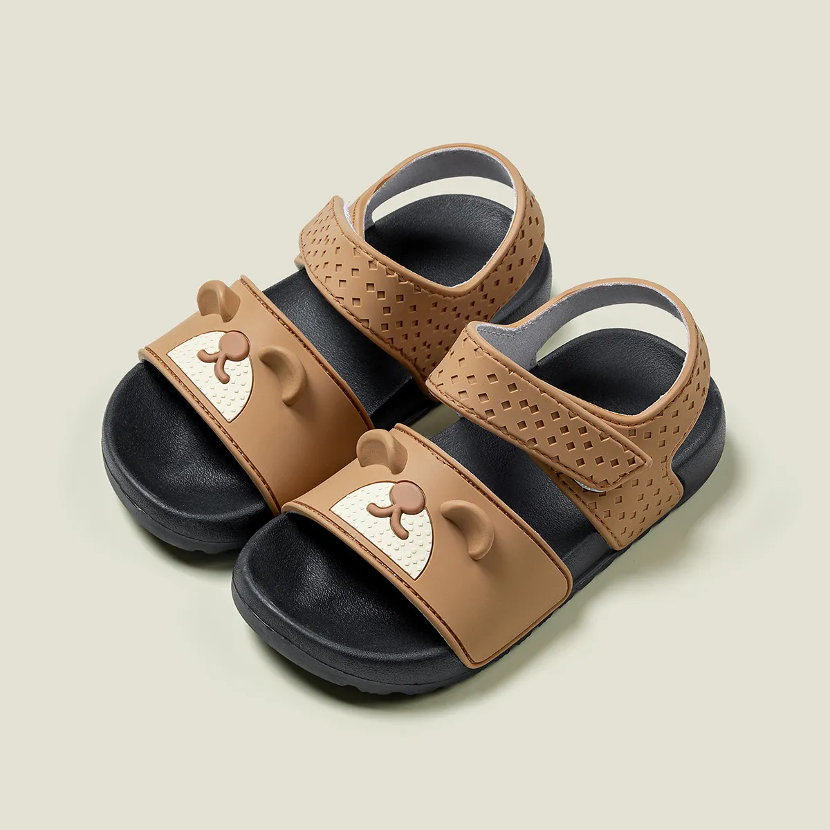 

Toddler/Kid Unisex Casual Animal Pattern Design Velcro Sandals