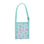 Toddler/kids Boy/Girl Cartoon Print Mesh Beach Adjustable Strap Bags  Turquoise