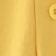 Shorts bonitos de renda de cintura alta para meninas, tecido de poliéster, conjunto 1pc, estilo casual, cor sólida Amarelo