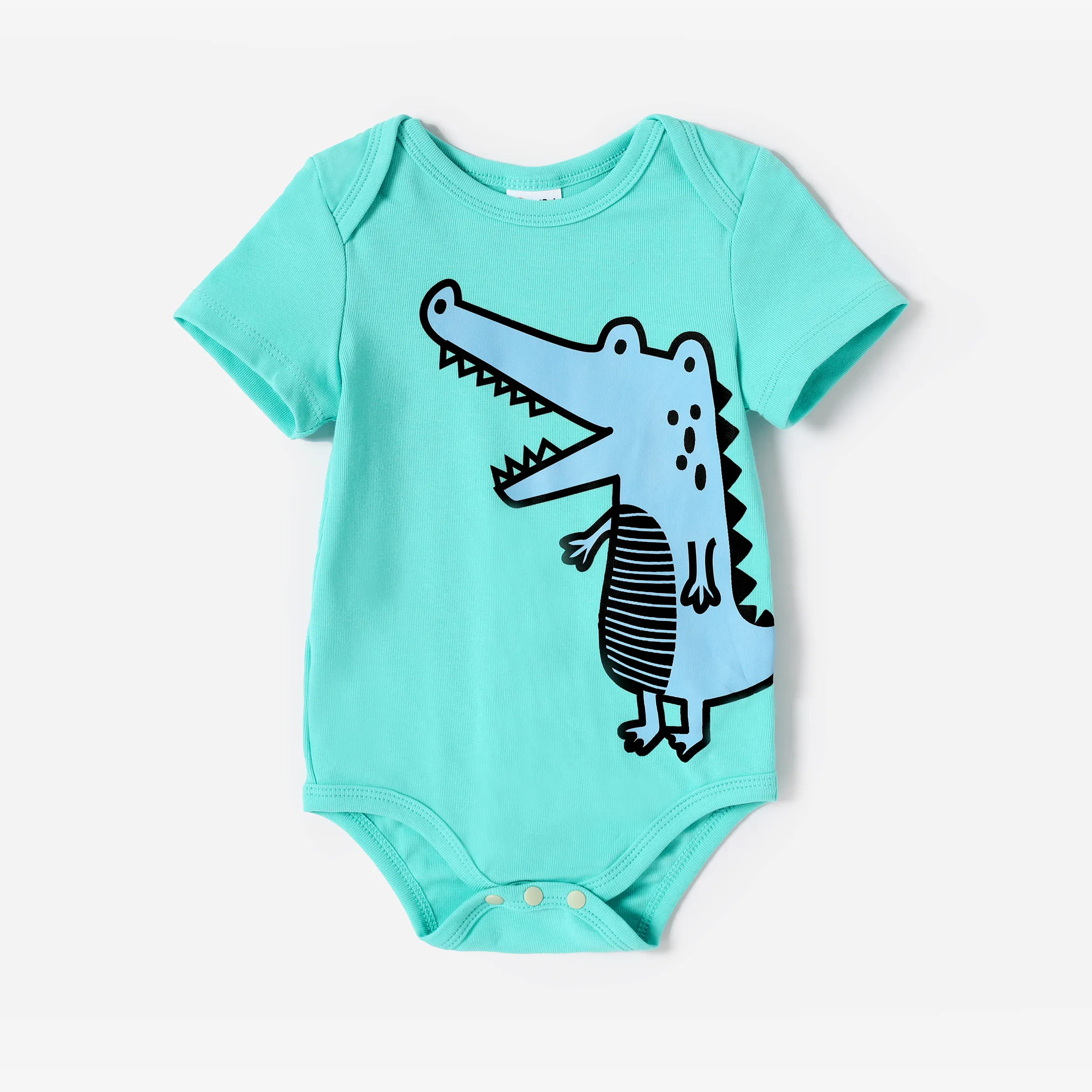 Baby Boy/Girl Childlike Giraffe/Lion/Crocodile Pattern Romper
