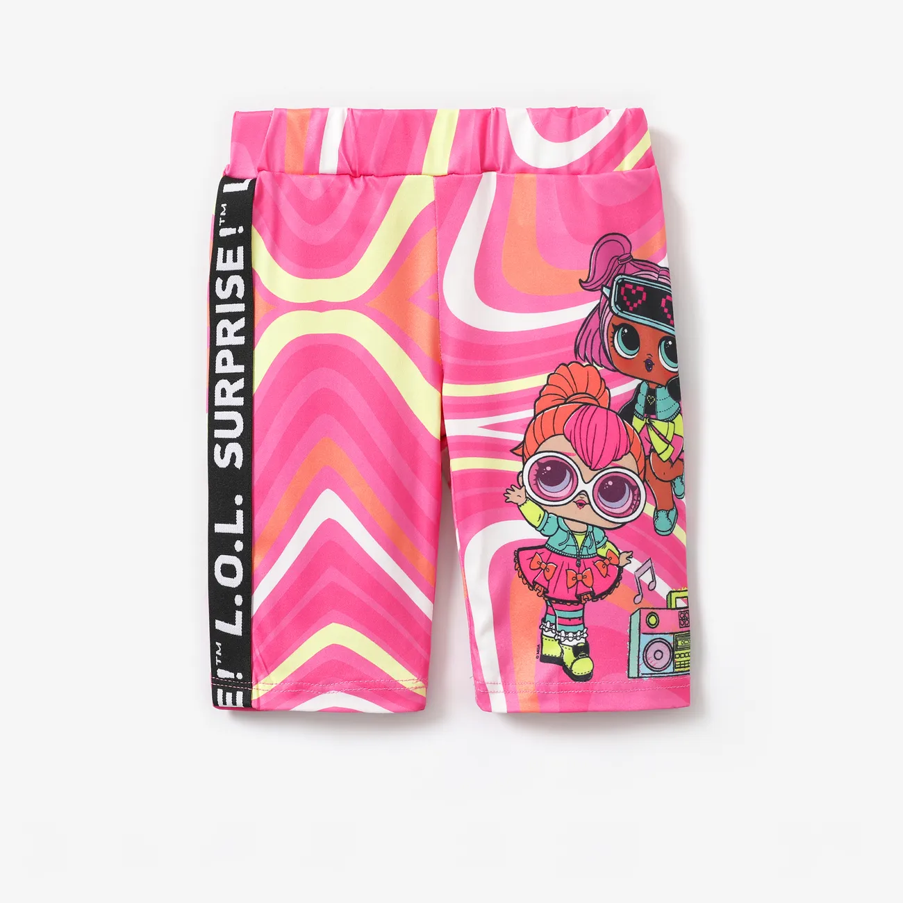 LOL Surprise Chica Trenza Infantil Leggings / Ropa ajustada / Bootcut Multicolor big image 1
