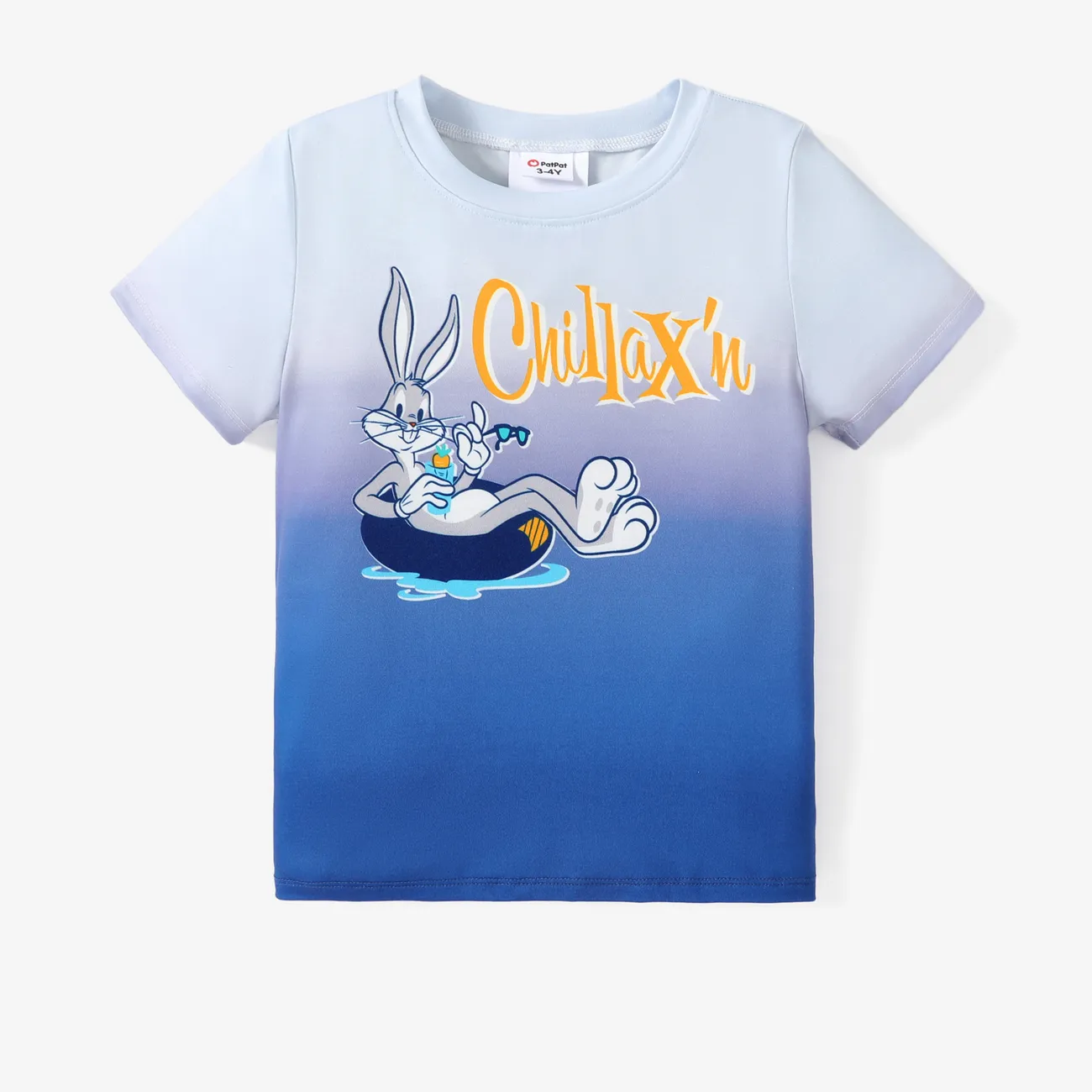 Looney Tunes 復活節 小童 男 童趣 短袖 T恤 藍色 big image 1