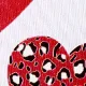 Baby Girl Allover Leopard Heart Print Long-sleeve Sweatshirt Red