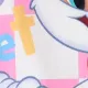 Looney Tunes Bebé Unissexo Botão Infantil Sem mangas Macacão curto Rosa