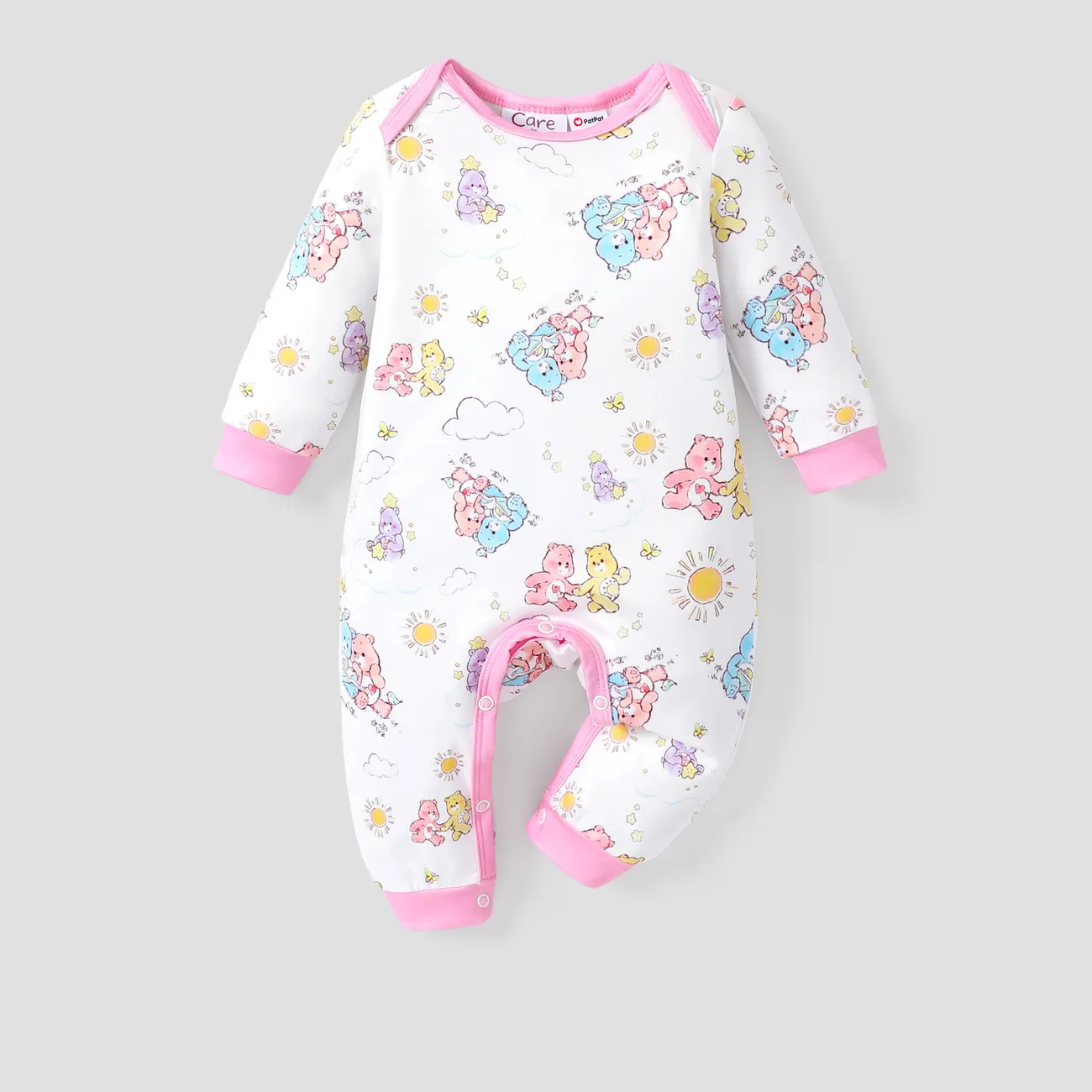 Care Bears Baby Boy/Girl Romper/One Piece
 White big image 1