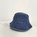 Mommy and Me Matching Casual Denim Blue Fisherman Hats Blue