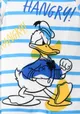 Disney Mickey and Friends Baby boys 1pc Naia™ Funny Mickey/Donald Duck Face Print Short-sleeve Romper Blue
