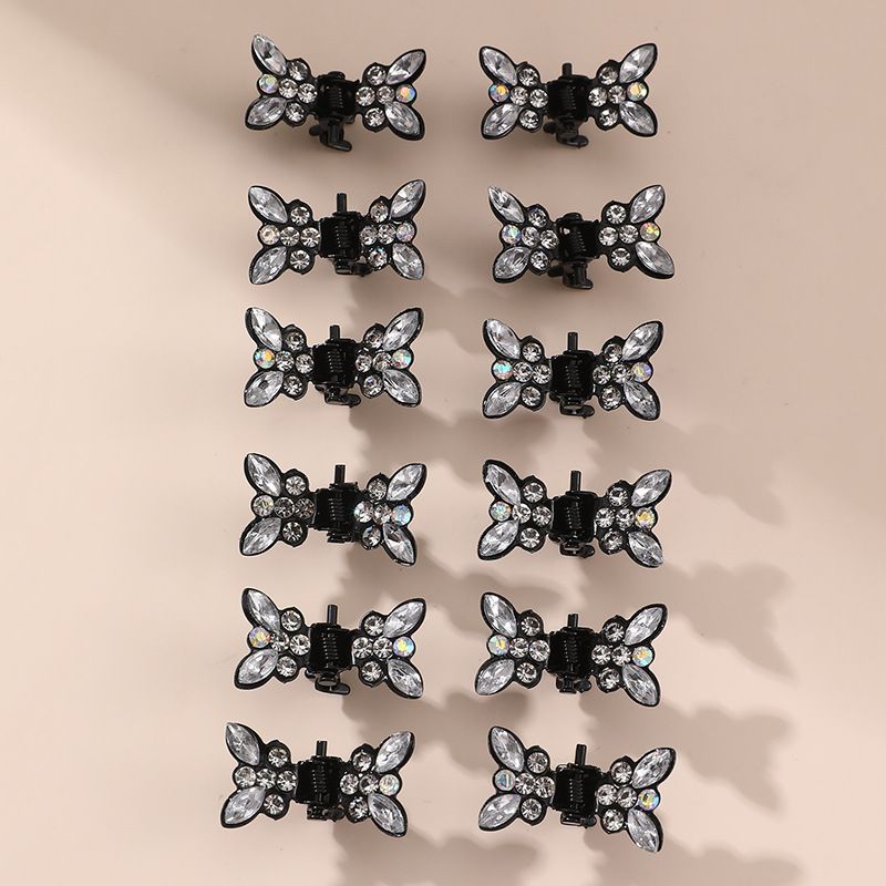 

Toddler/kids Girl Sweet Style Butterfly Shaped 12-pack Hair Clips