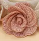 Baby Girl Sweet Style 3D Rose Flower Decor Fascia  Colore-B