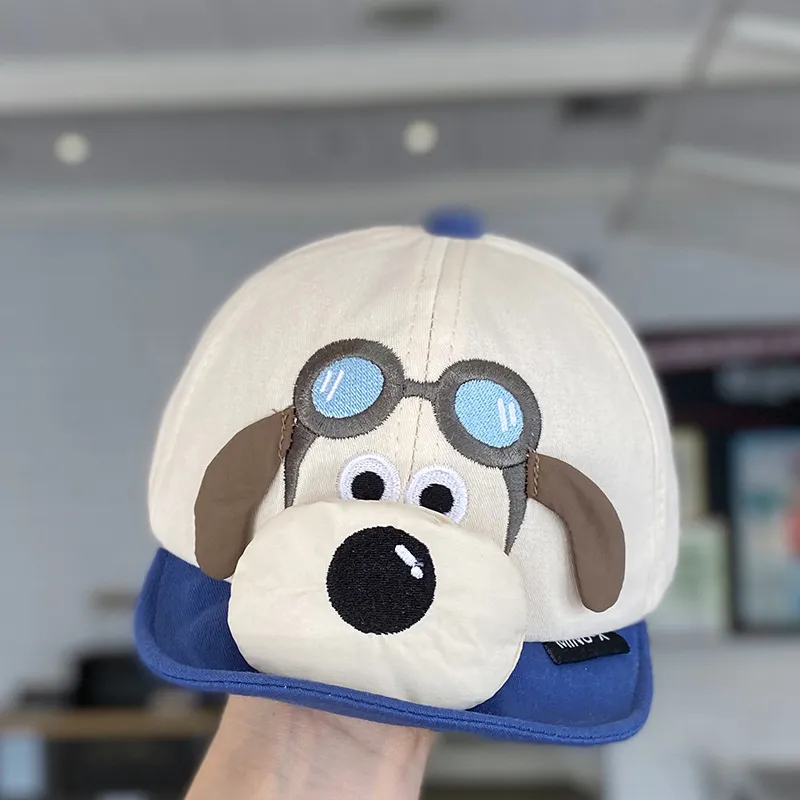 

Baby Boy/Girl Cute Puppy Design Baseball Hats