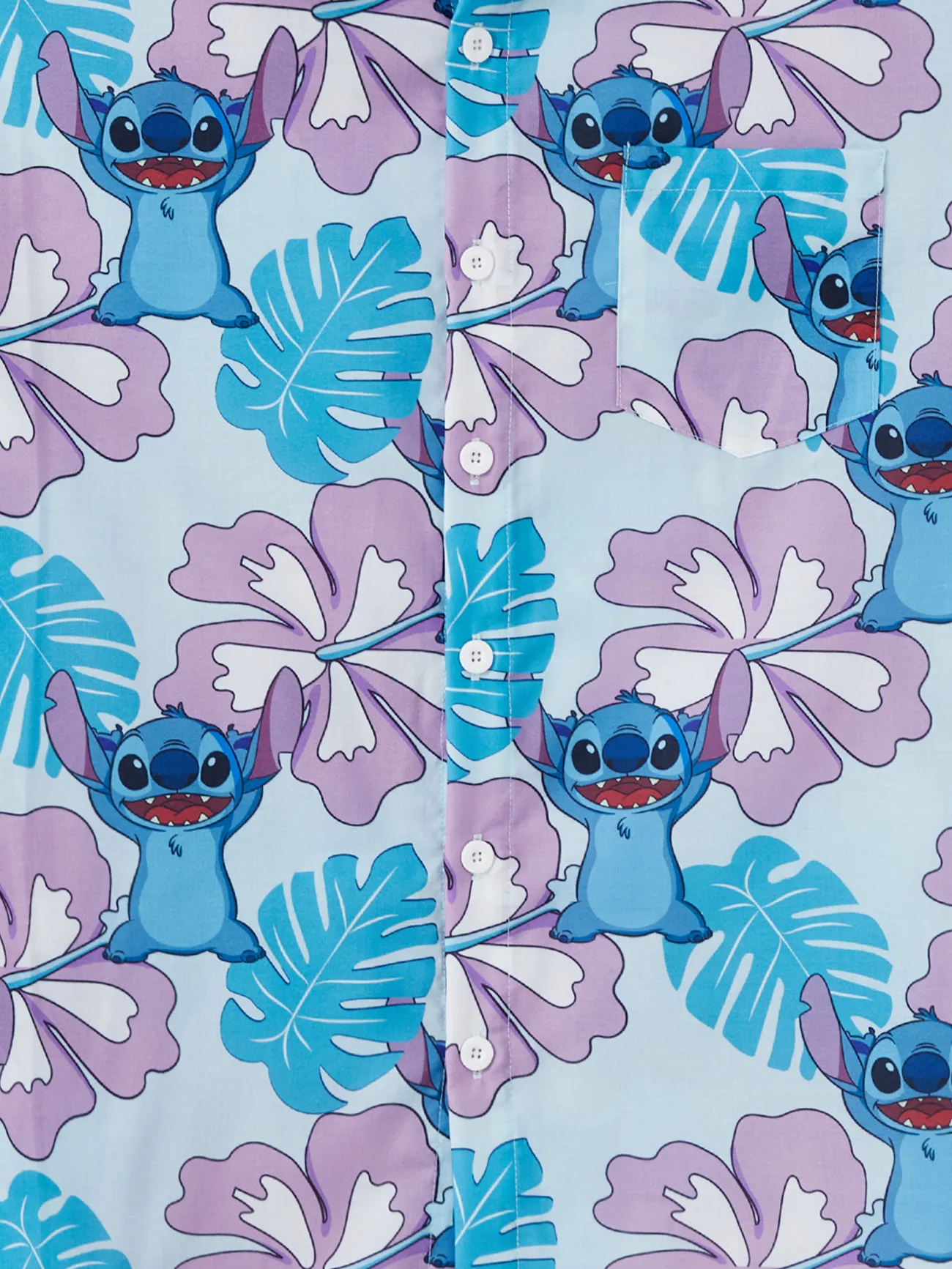 Men - Disney Stitch Family Matching Naia™ Stitch and Hawaii Style Floral Print Sleeveless Dress/Onesie/Shirt - Multi-color - image 24