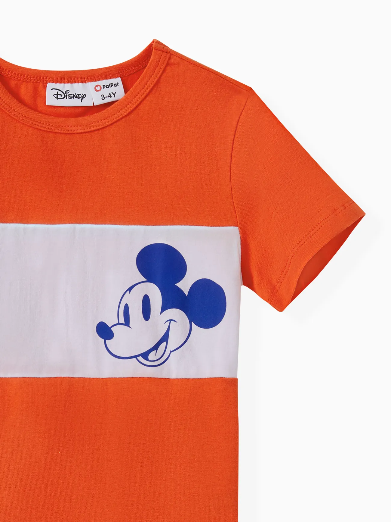 Disney Mickey and Friends 全家裝 背心 親子裝 套裝 橙紅 big image 1