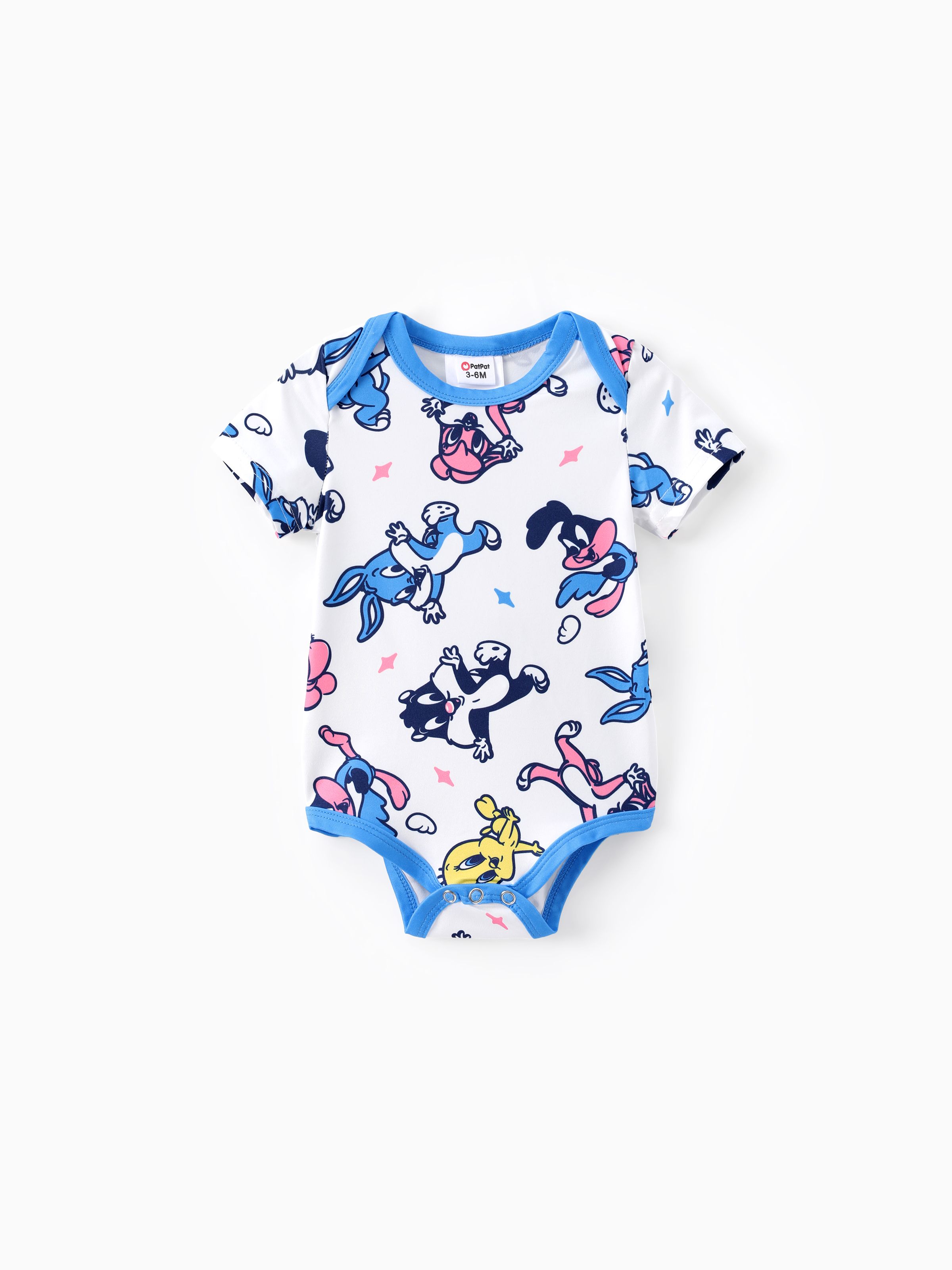 

Looney Tunes Baby Boys/Girls Character Print Casual Sets/Onesie