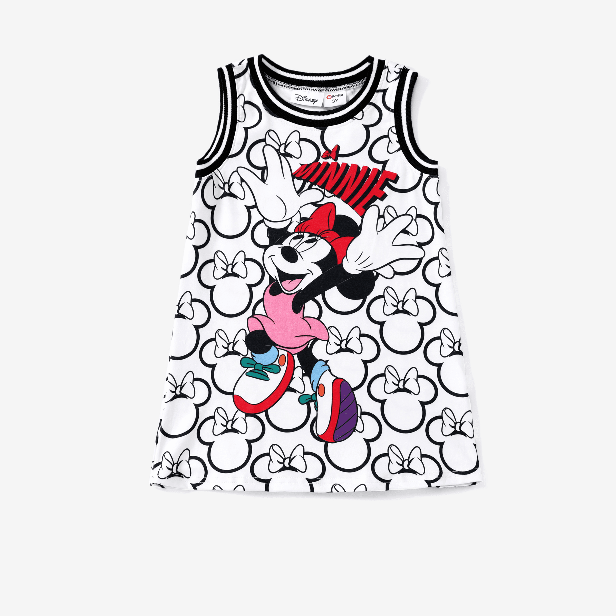 

Disney Mickey and Friends Toddler Girls 1pc Naia™ Character Print Sleeveless Sporty Dress