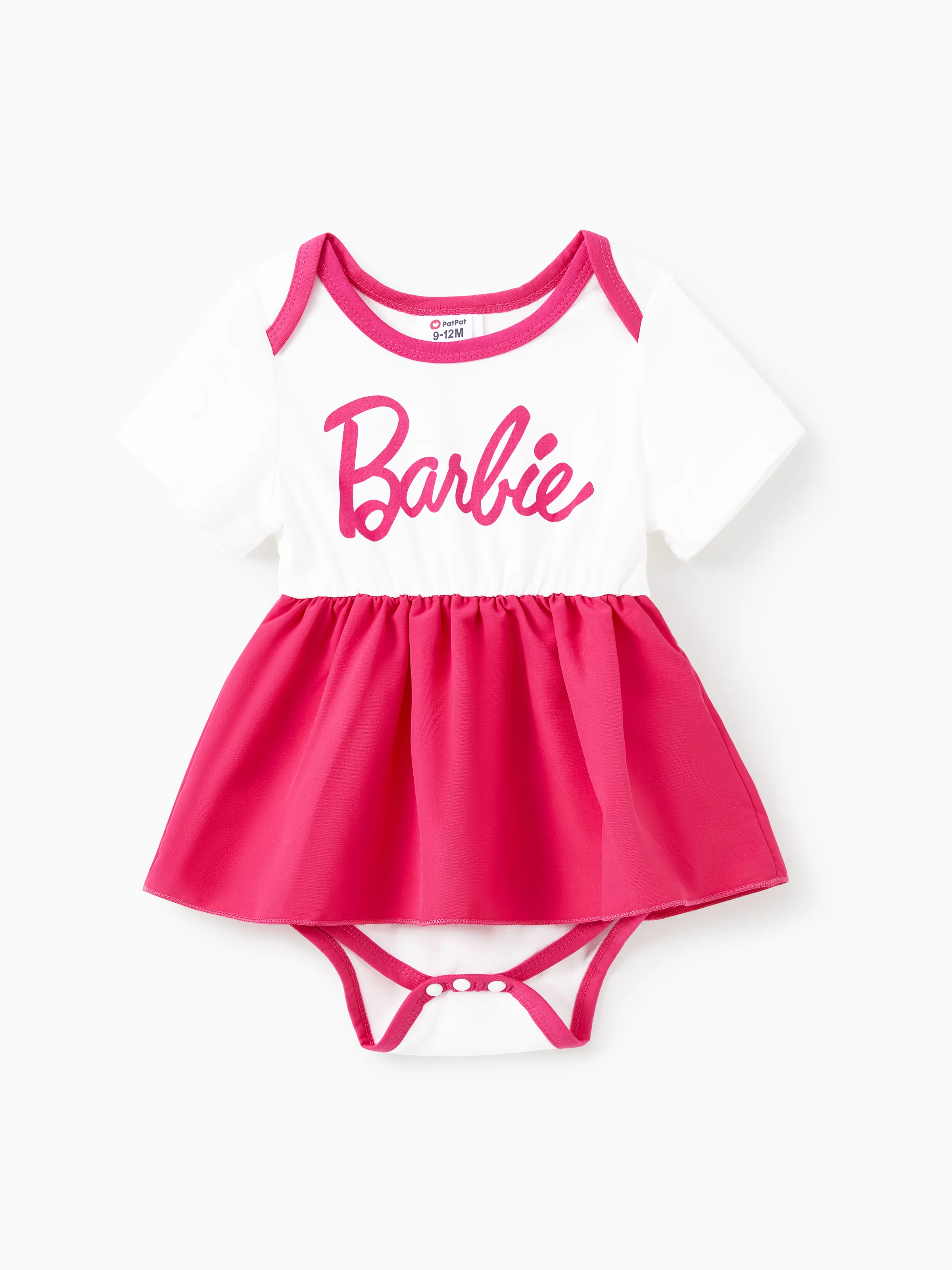 Barbie Mommy And Me Letter Print Combo Tank Strampler Mit Gürtel