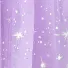 Paw Patrol Toddler Girls 1pc Shinny Star Print Tulle Skirt Leggings Purple
