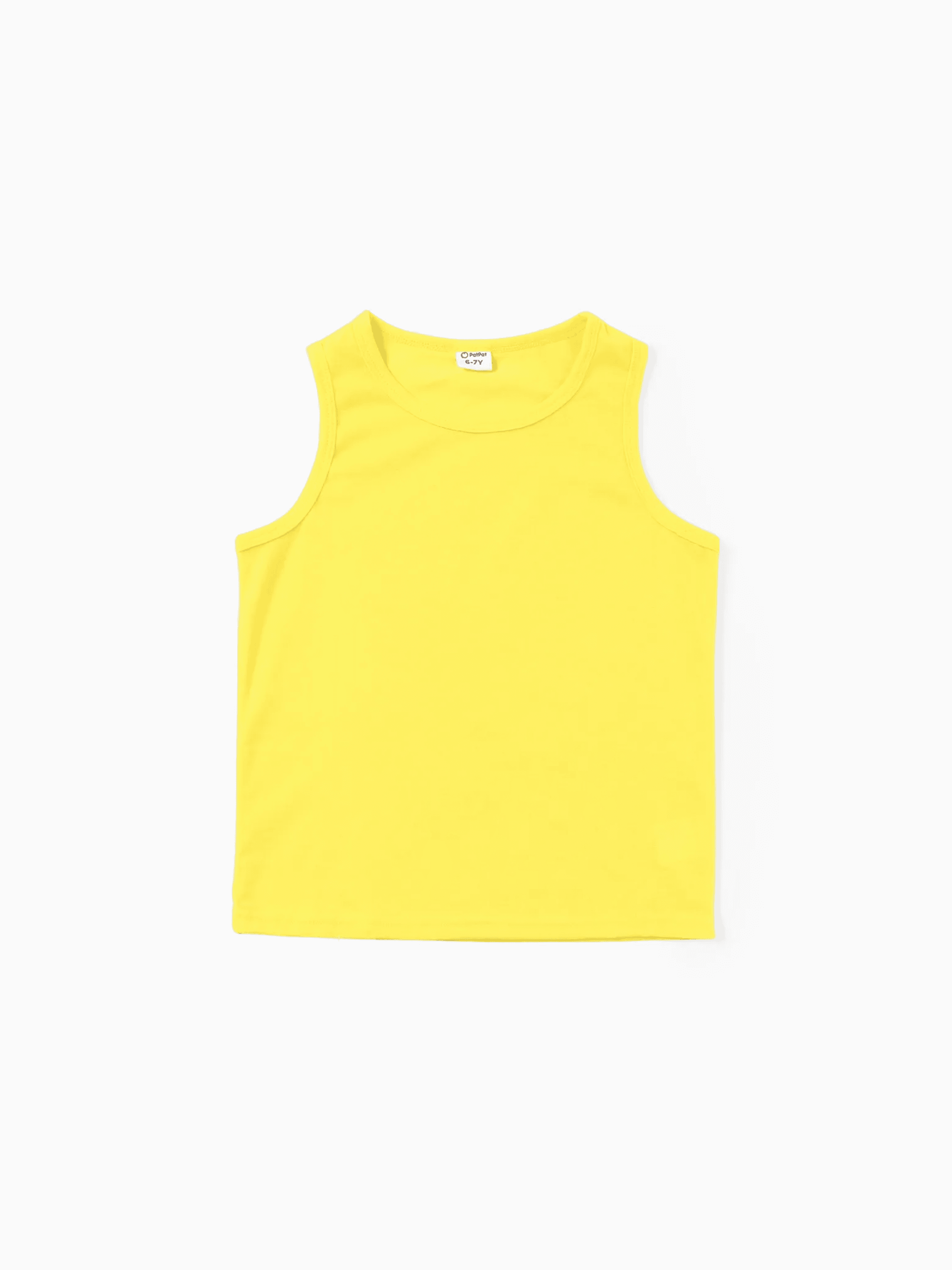 

Kid Boy Simple Plain Tank Top